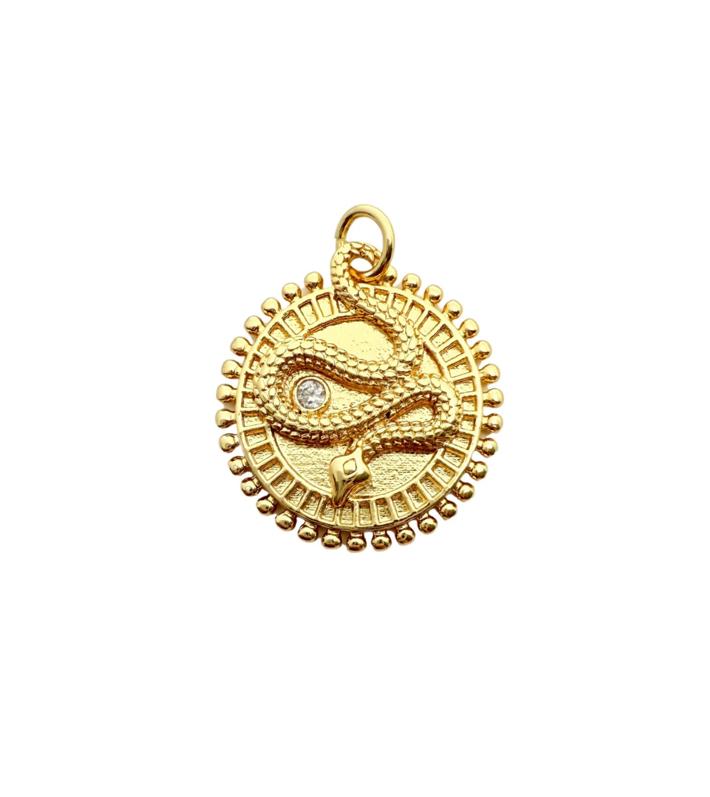 Gold Ophiuchus Beaded Necklace