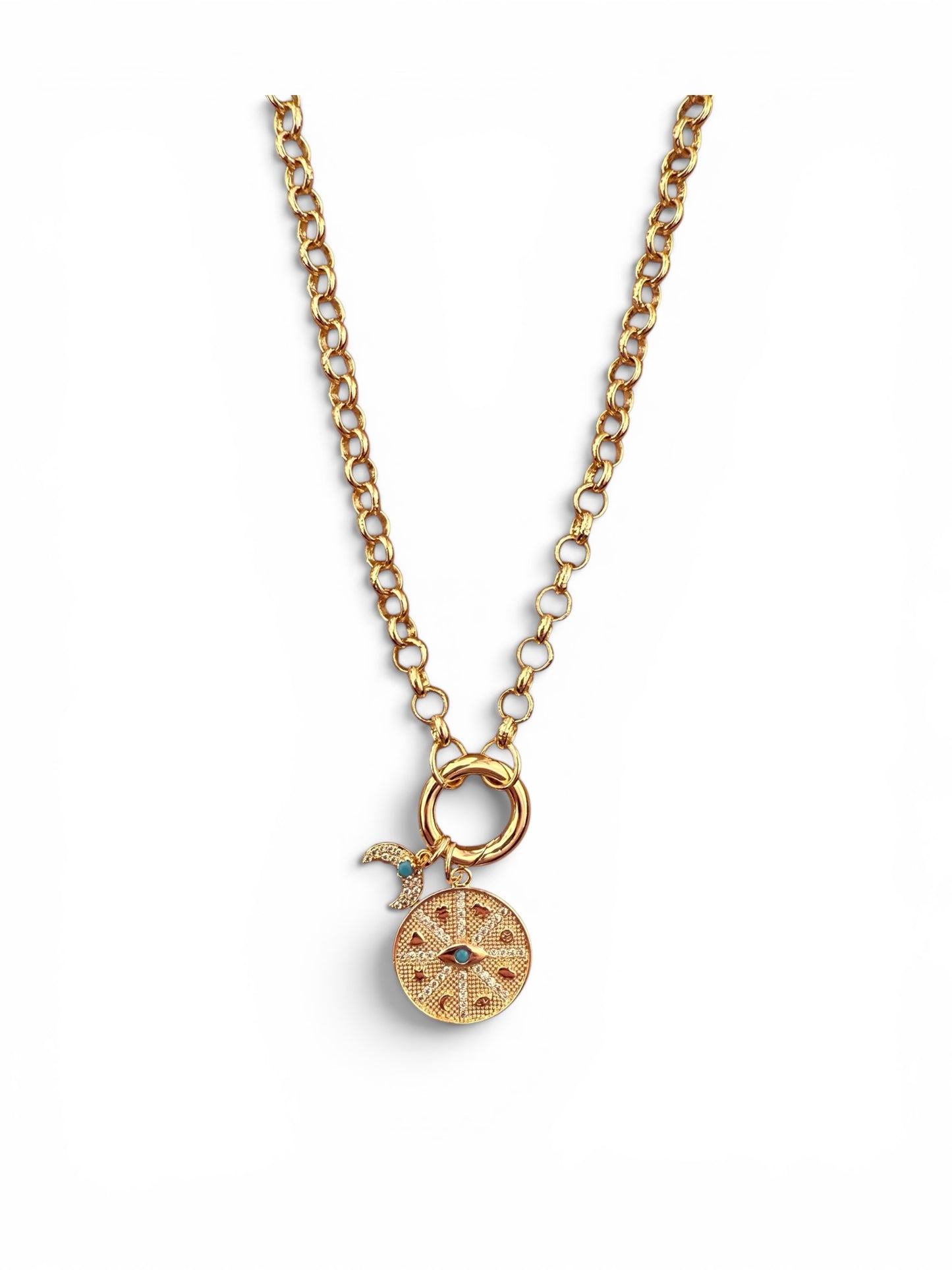 Gold Demi & Meridian Necklace