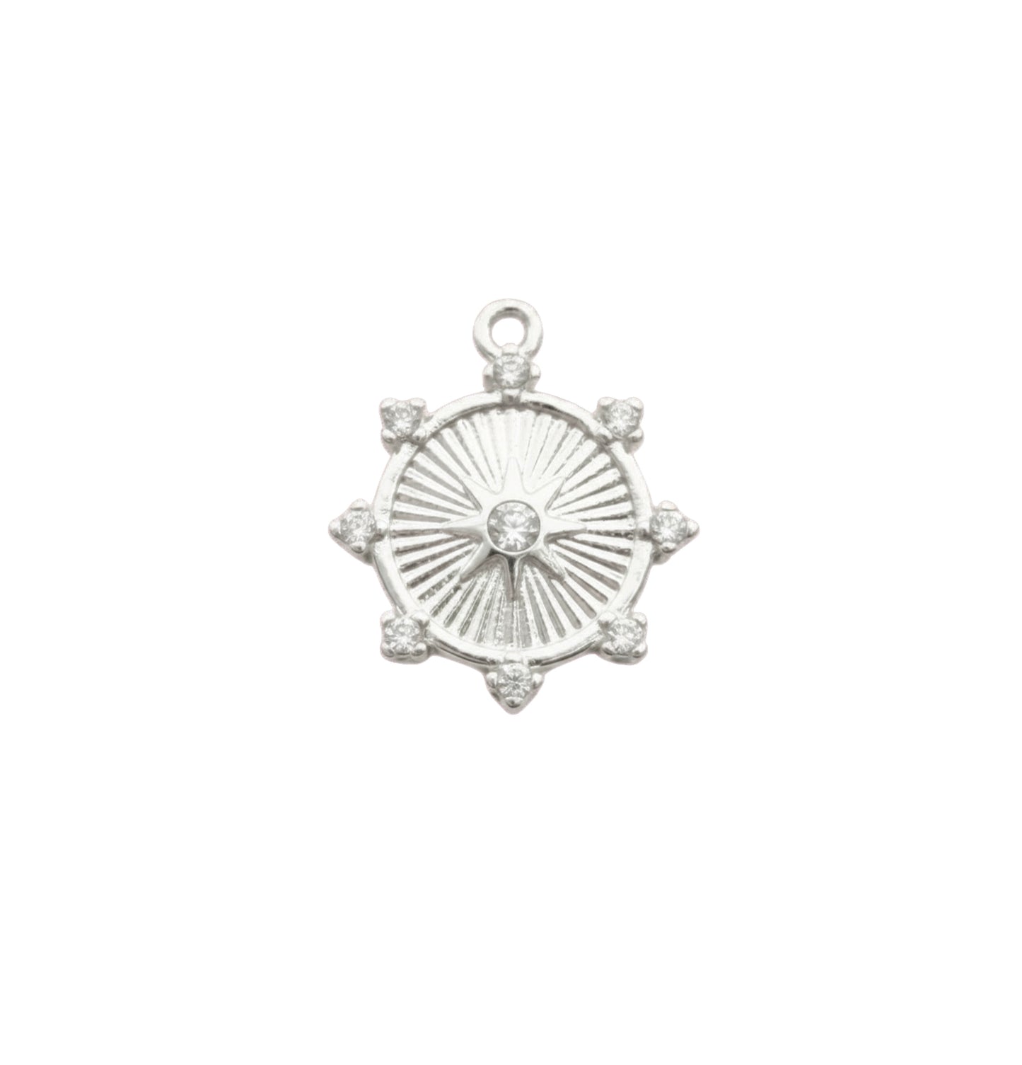 Silver Helios & Mavi Charm Bracelet
