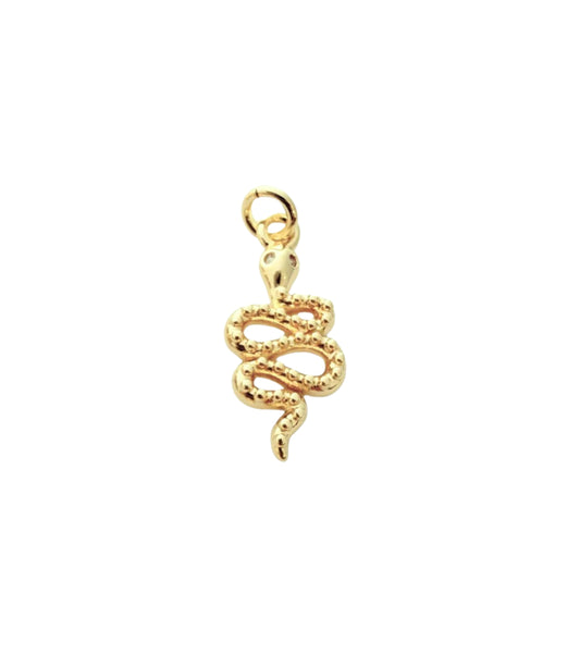 Gold Viper & Rosetta LAYERED Beaded Necklace